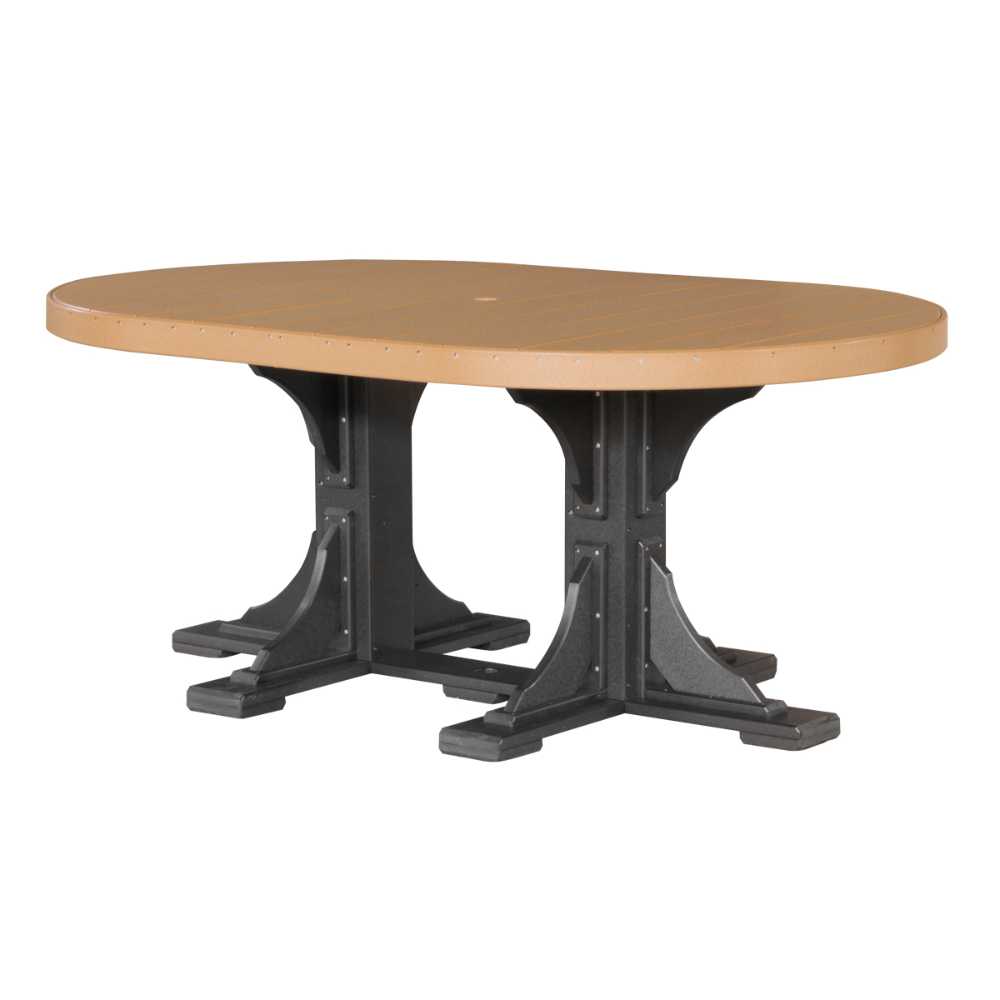 LuxCraft 4' x 6' Oval Table-Freedom Room