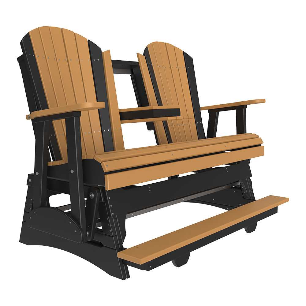 LuxCraft 5' Adirondack Balcony Glider-Freedom Room