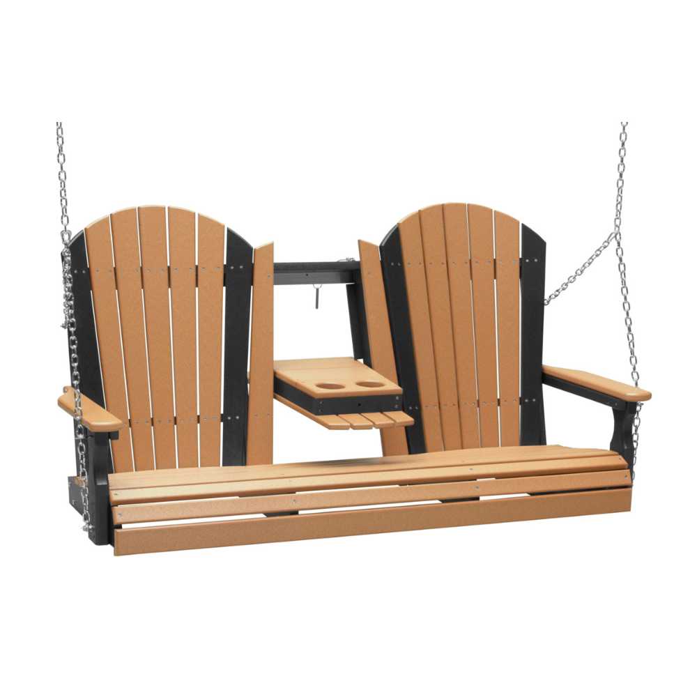 LuxCraft 5′ Adirondack Swing-Freedom Room