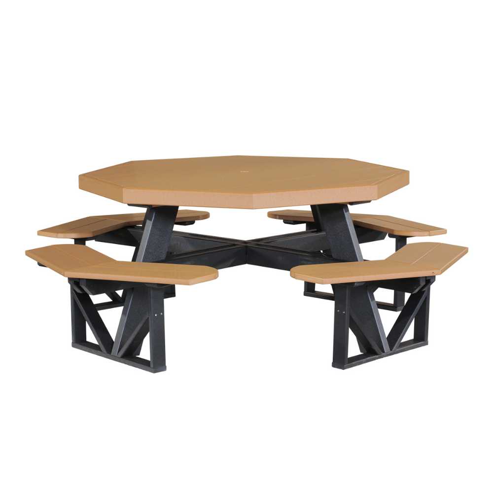 LuxCraft Octagon Picnic Table-Freedom Room