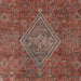 Central medallion design of Momeni Afshar Indoor Rug - AFS38 Copper featuring traditional geometric and floral patterns
