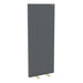 Chaucer GIK Acoustics FreeStand Acoustic Panel in a medium gray fabric finish with a portable freestanding design