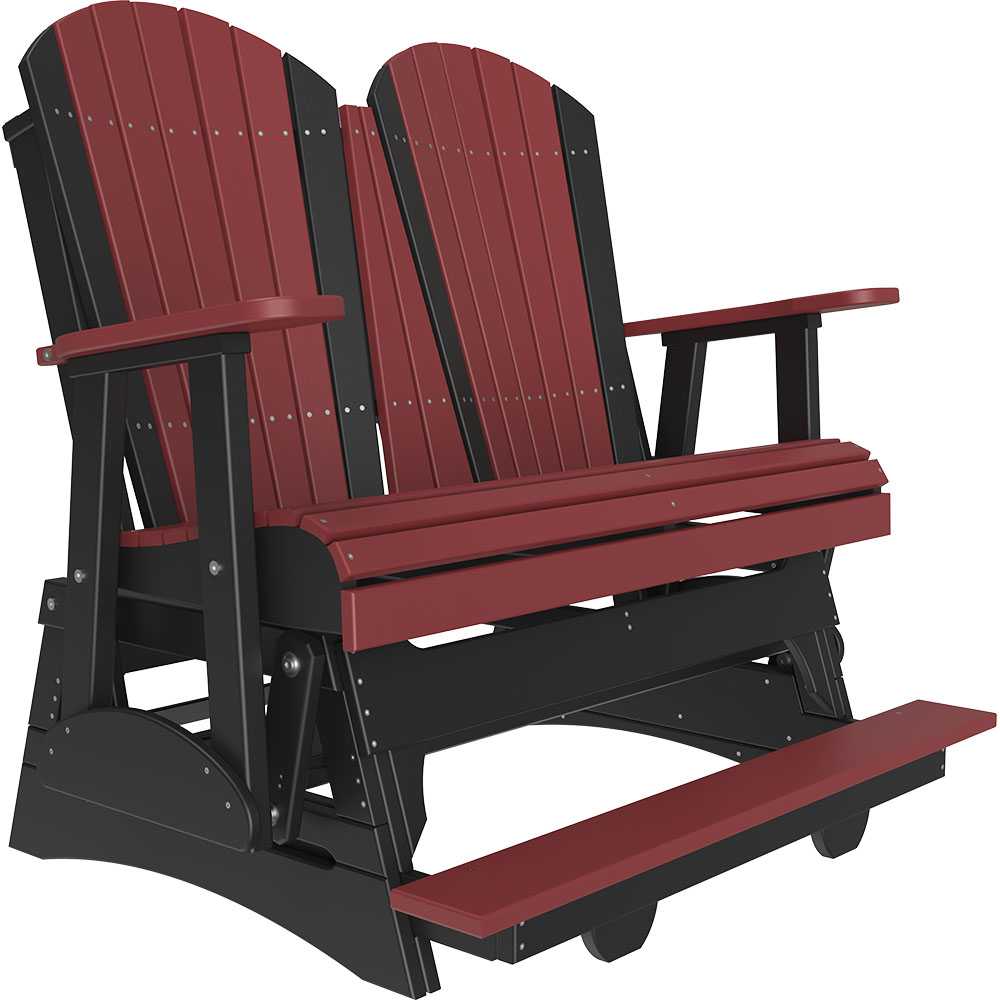 LuxCraft 4' Adirondack Balcony Glider-Freedom Room