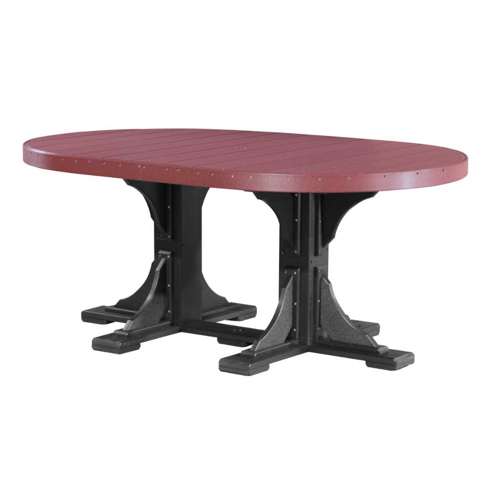 LuxCraft 4' x 6' Oval Table-Freedom Room