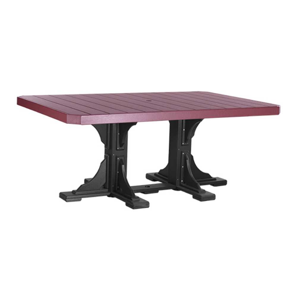 LuxCraft 4' x 6' Rectangular Table-Freedom Room