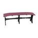 Cherrywood and Black LuxCraft 52 Table Bench