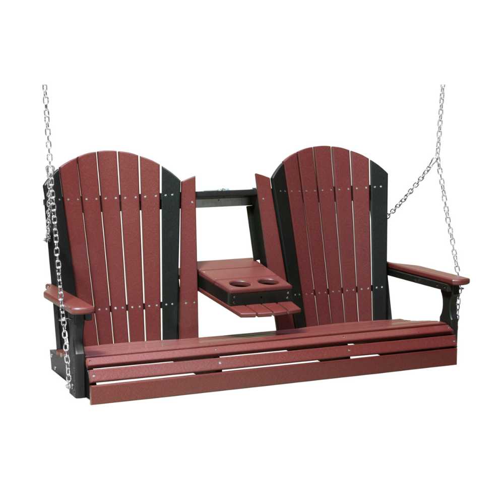 LuxCraft 5′ Adirondack Swing-Freedom Room