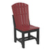 Cherrywood and Black LuxCraft Adirondack Side Chair