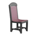 Cherrywood and Black LuxCraft Classic Side Chair