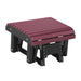 Cherrywood and Black LuxCraft Glider Footrest