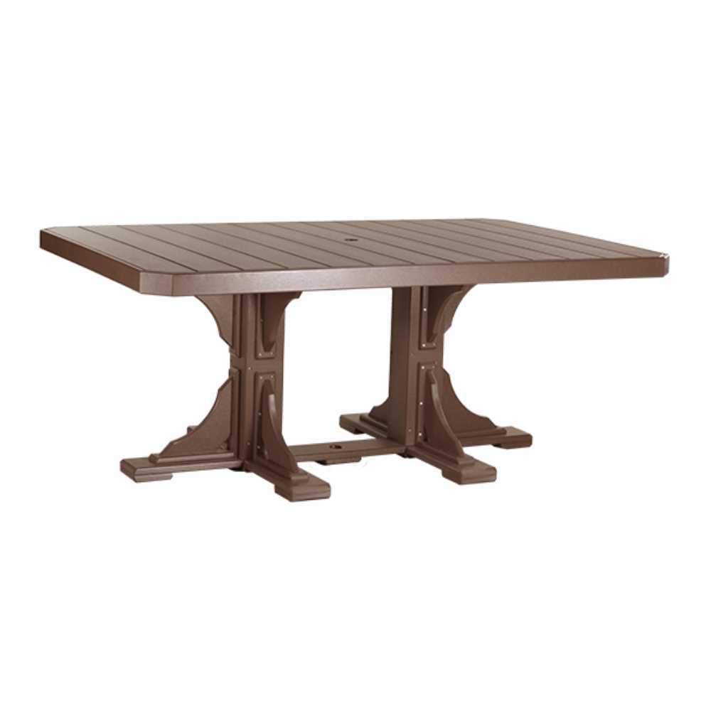 LuxCraft 4' x 6' Rectangular Table-Freedom Room