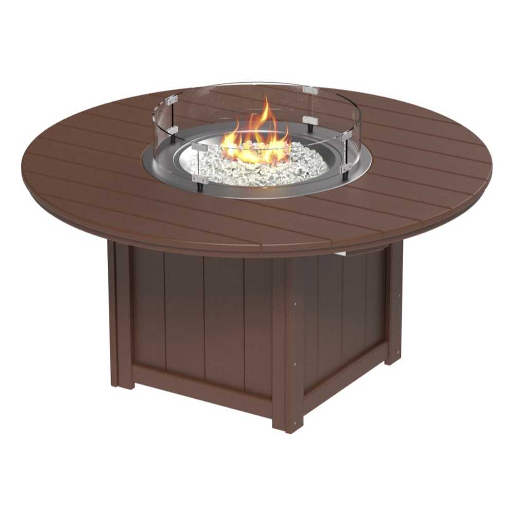 LuxCraft Lumin Fire Table 60" Round-Freedom Room