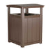 Chestnut Brown LuxCraft Trash Can