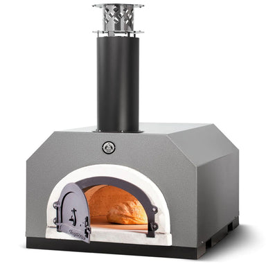 Chicago Brick Oven 750 Gas Preassembled Countertop Wood Oven Silver Vein