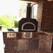 Chicago Brick Oven 750 Natural Gas Hybrid Countertop Wood Oven No Skirt w/ Dual Fuel Lifestyle