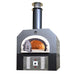 Chicago Brick Oven 750 Natural Gas Hybrid Countertop Wood Oven w/ Skirt Silver Vein