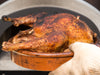 Chicago Brick Oven 750 Natural Gas Hybrid Countertop Wood Oven w/ Skirt Wood Fired Roast Turkey