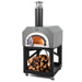 Chicago Brick Oven 750 Wood Oven w/ Mobile Cart Silver Vein