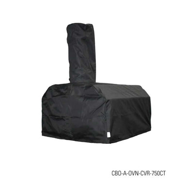 Chicago Brick Oven Heavy-Duty Outdoor Cover for CBO Countertop Ovens from a side view