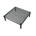 Chicago Brick Oven Tuscan Cast Iron Grill itself, a robust black cast iron grate raised on four short legs