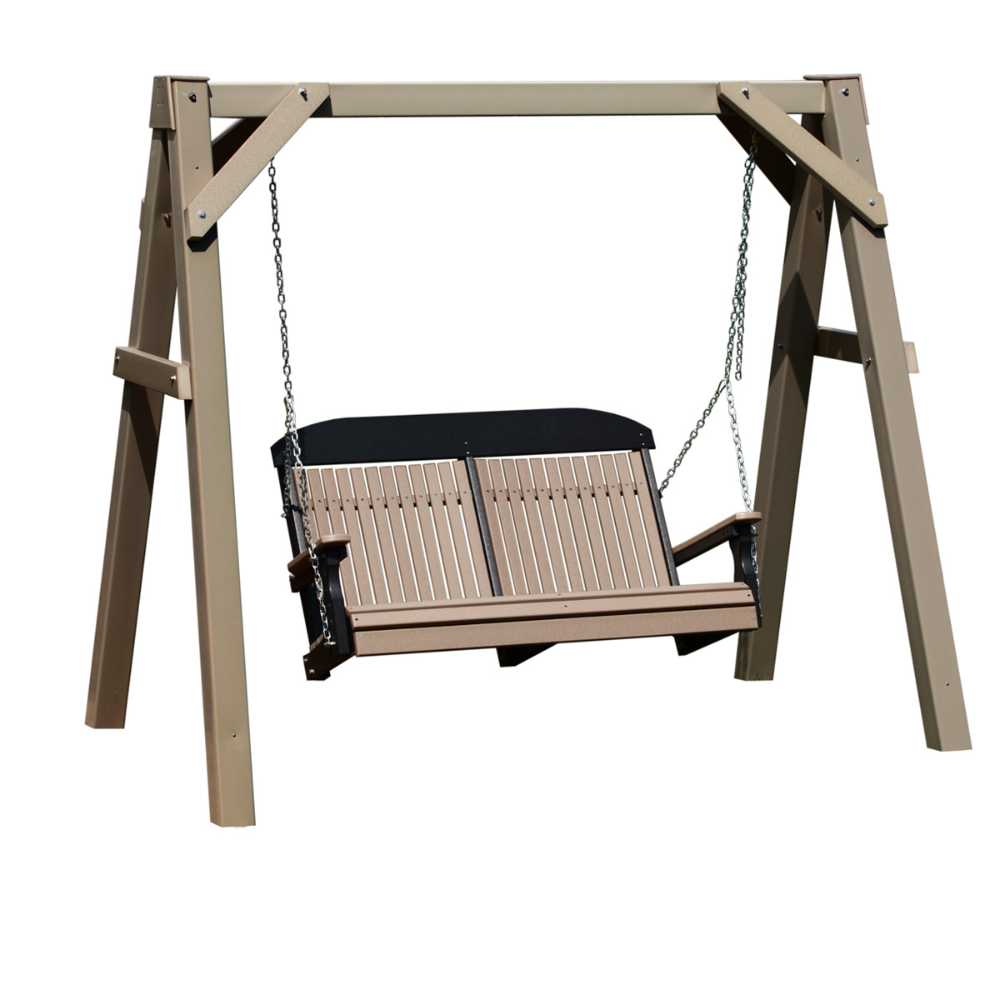 LuxCraft A-Frame Vinyl Swing Stand-Freedom Room