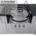 Close-up of Sunstone TexCajun 9ft Outdoor Kitchen Island Package power burner with lid next to a built-in sink and faucet