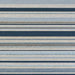 Close-up image focuses on the nautical blue and neutral stripe patterns of Couristan Dolce Indoor/Outdoor Rug - Striped/Nautical
