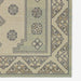 Close-up of Momeni Anatolia Indoor Rug - ANA-11 Sage highlights its detailed corner border with intricate geometric patterns