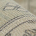 Close-up of Momeni Anatolia Indoor Rug - ANA-11 Sage reveals its textured woven surface and subtle color variations