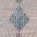 Close-up of central diamond design on the Momeni Afshar Indoor Rug - AFS34 Blue