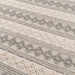 Close-up view shows the textured geometric diamond patterns on Momeni Andes Indoor Rug - AND-10 Ivory