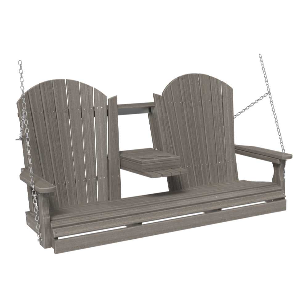 LuxCraft 5′ Adirondack Swing-Freedom Room