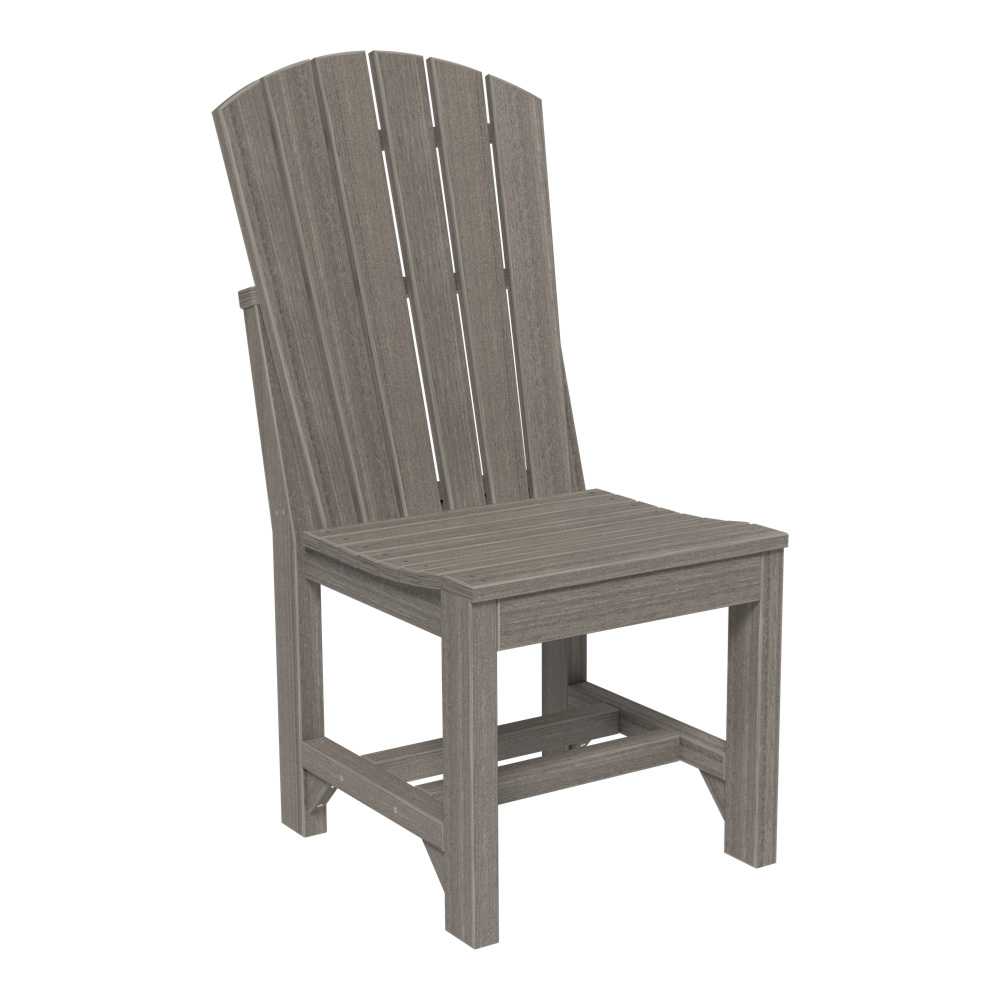 Coastal Gray LuxCraft Adirondack Side Chair