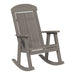 Coastal Gray LuxCraft Porch Rocker