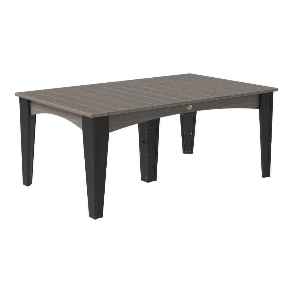 LuxCraft Island Dining Table (44" X 72" Rectangular)-Freedom Room