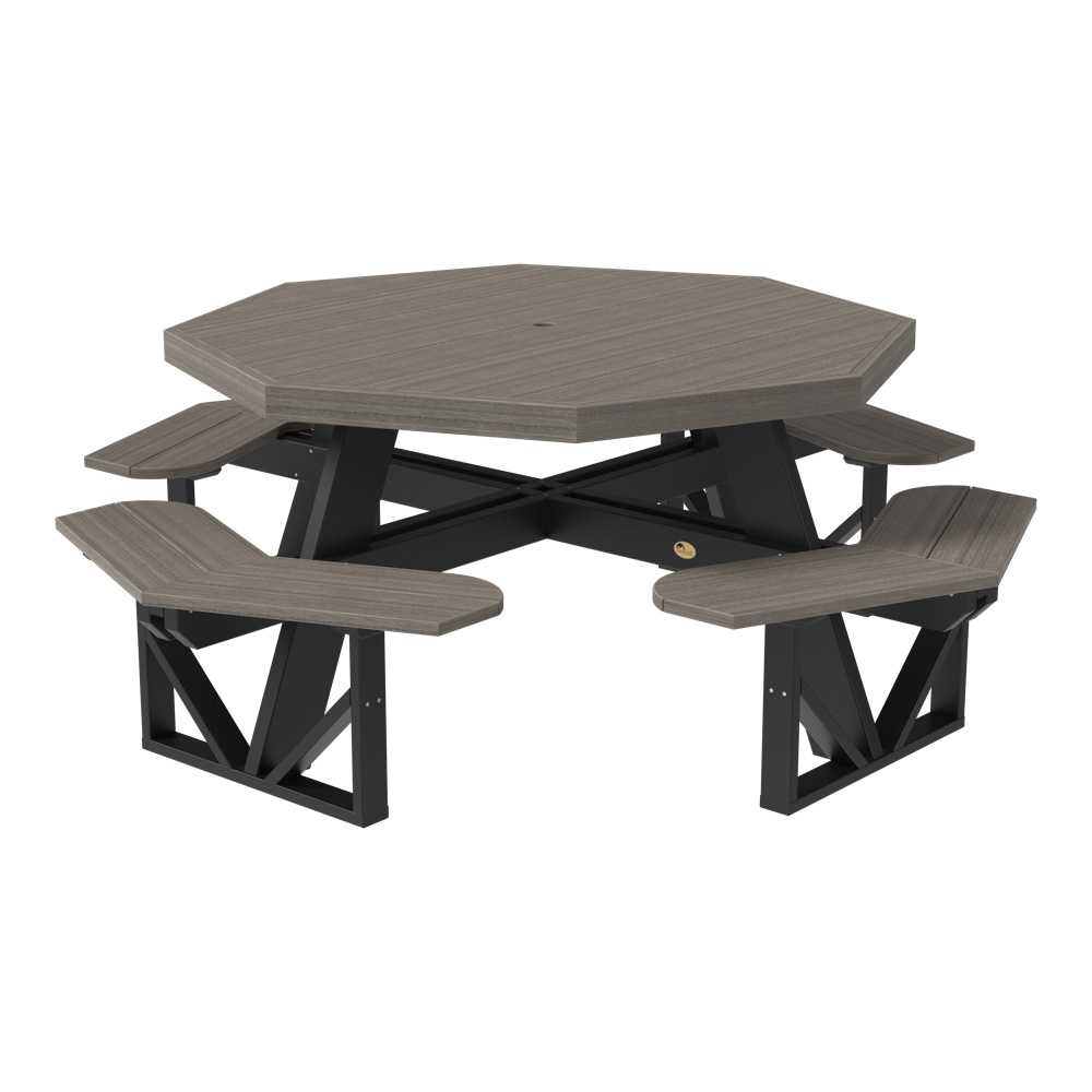 LuxCraft Octagon Picnic Table-Freedom Room