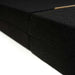 Corner view showing the thick acoustic panel construction of GIK Acoustics ScreenPanel Vocal Screen