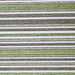 Couristan Cape Indoor/Outdoor Rug - Brockton/Hunter Green-Brown showcases a repeating striped pattern with varying shades of green and brown