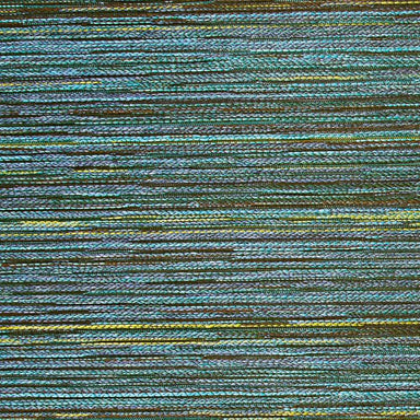 Couristan Cape Indoor/Outdoor Rug - Hinsdale/Teal-Cobalt features a textured blend of teal, cobalt, and green hues in a tightly woven horizontal pattern