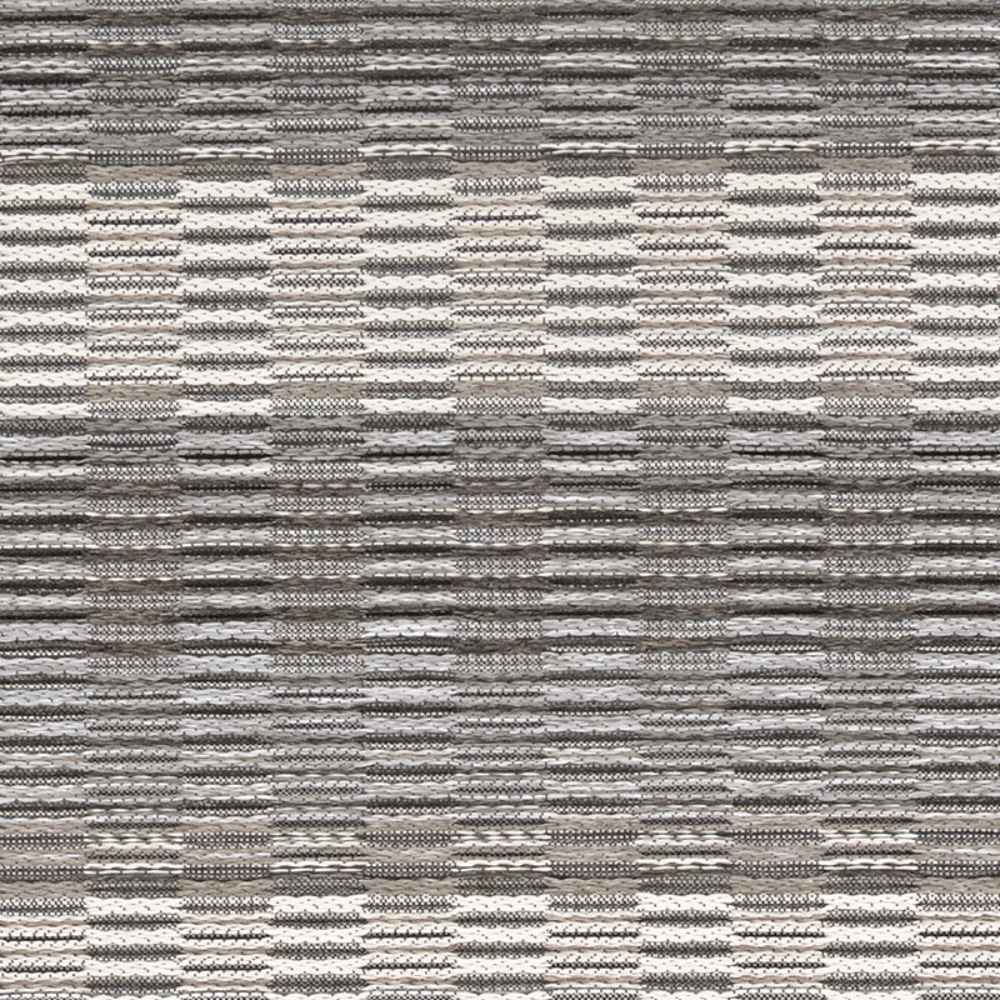 Couristan Cape Indoor/Outdoor Rug - Torrent/Sky Blue-Grey displays a checkered pattern with grey and ivory tones seen from above