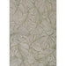 Couristan Castille Indoor/Outdoor Rug - Palma/Fern is shown in full from above, with an overlapping leaf design creating a vibrant natural look
