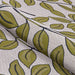 Couristan Dolce Indoor/Outdoor Rug - Summer Ivy/Ivory-Olive is partially folded