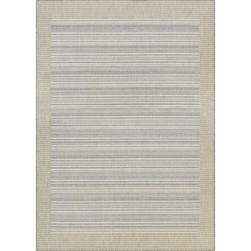 Couristan Monaco Indoor/Outdoor Rug - Bowline/Cocoa Natural-Ivory is pictured in full view