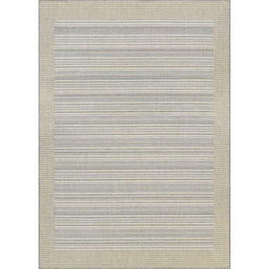 Couristan Monaco Indoor/Outdoor Rug - Bowline/Cocoa Natural-Ivory is pictured in full view