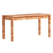 Crate & Barrel Emerson 60" Mappa Burl Desk shown from a front angle with its rounded edges, sturdy legs, and elegant burl wood finish