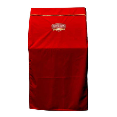 Crosley Rocket Full Size Jukebox Cover - Red is a sleek red fabric cover with a rectangular design and a bold Crosley logo at the top center