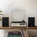 Crosley Sloane Shelf System - Black is displayed on a modern shelf