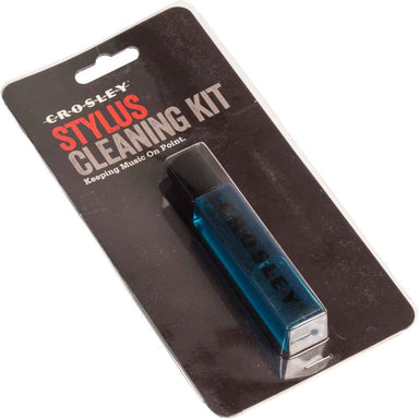 Crosley Stylus Cleaning Kit packaged in a black blister pack with bold red and white text