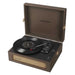 Crosley Voyager Portable Turntable with Bluetooth Out - Cocoa is presented closed