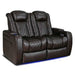 Dark Chocolate Valencia Tuscany Home Theater Seating Row of 2 Loveseat Width 61.5 Height 43.5 Depth 40